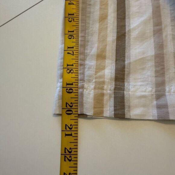 Greylin Lenox Ivory, Flax and Gray Linen Blend Wide Leg Jumpsuit Size S Coastal - Picture 16 of 16